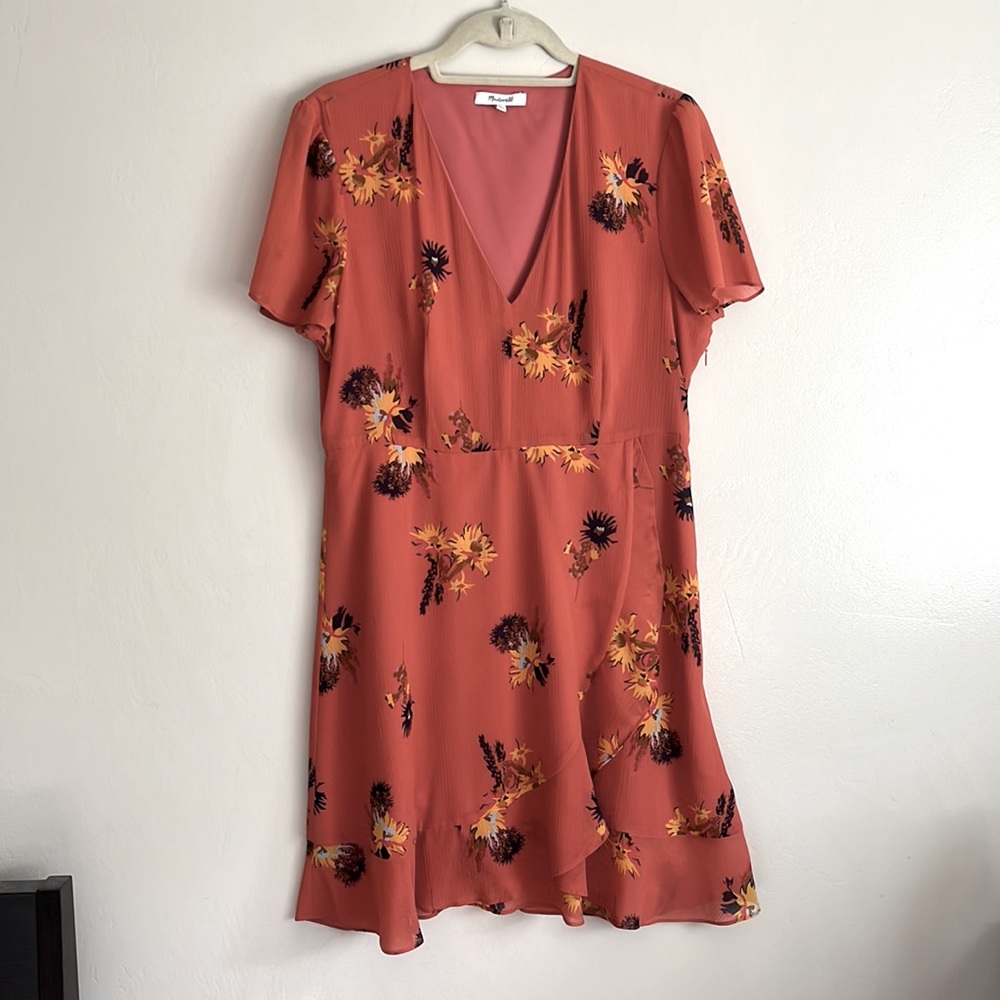 Madewell size 10 chiffon dress